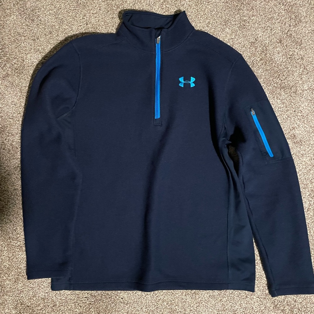 Under Armor Navy 1/4 Zip Men’s Jacket